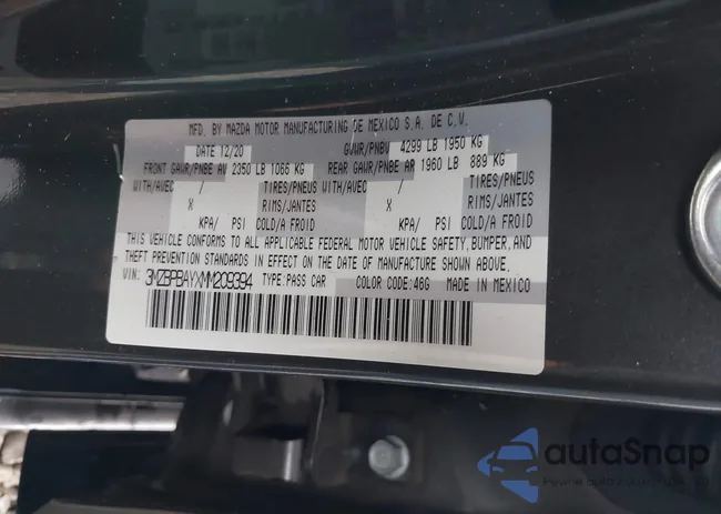 3MZBPBAYXMM209394: 43359189