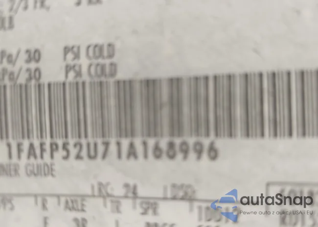 1FAFP52U71A168996: 43361024