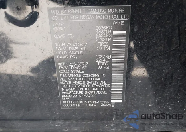 KNMAT2MT5FP557062: 43361140