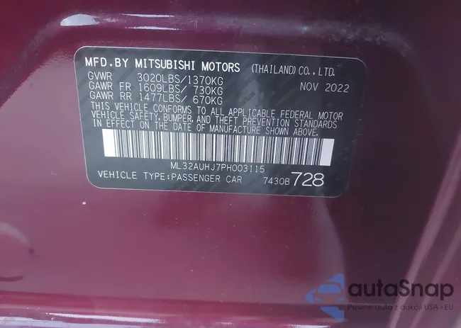 ML32AUHJ7PH003115: 43360270