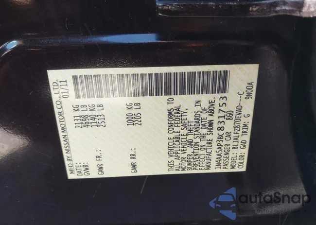 1N4AA5AP3BC831753: 43360404