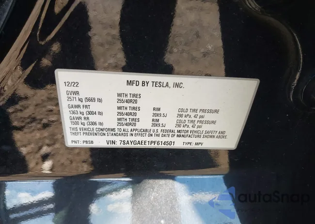 7SAYGAEE1PF614501: 43360523