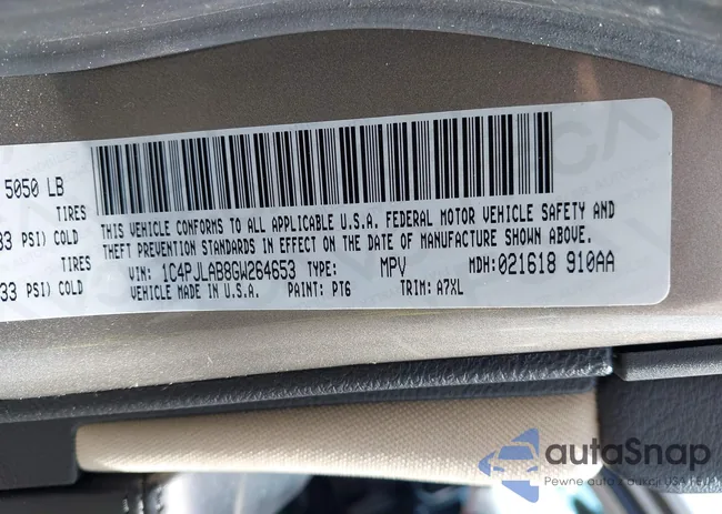 1C4PJLAB8GW264653: 43360608