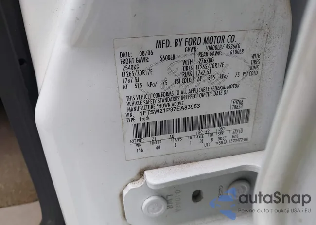 1FTSW21P37EA83953: 43361702