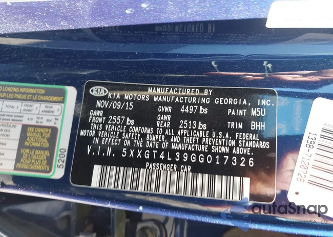 5XXGT4L39GG017326: 43361941