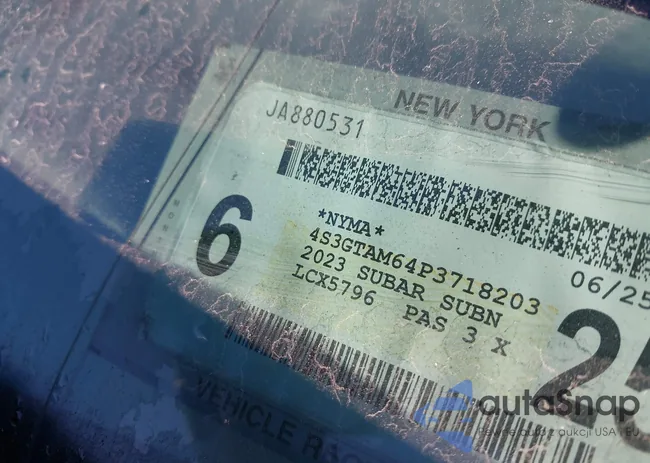 4S3GTAM64P3718203: 43361971