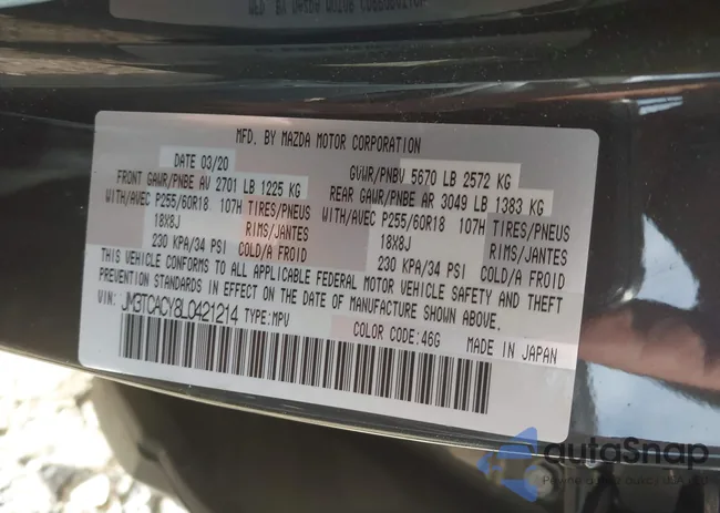 JM3TCACY8L0421214: 43362176