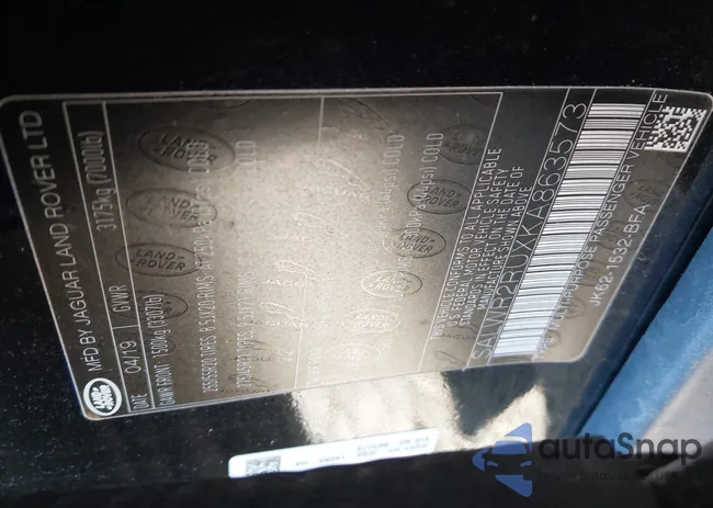 SALWR2RUXKA863573: 43361503