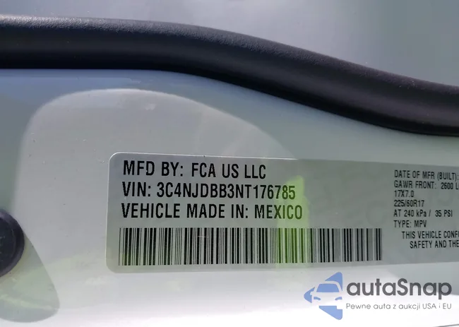 3C4NJDBB3NT176785: 43361631