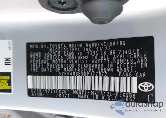 5YFS4MCE9RP177872: 43362778