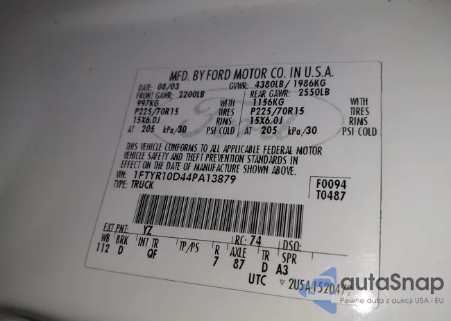 1FTYR10D44PA13879: 43362867