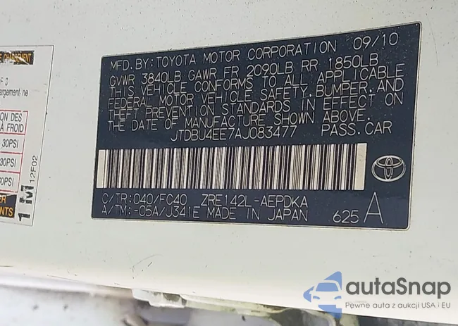 JTDBU4EE7AJ083477: 43362919