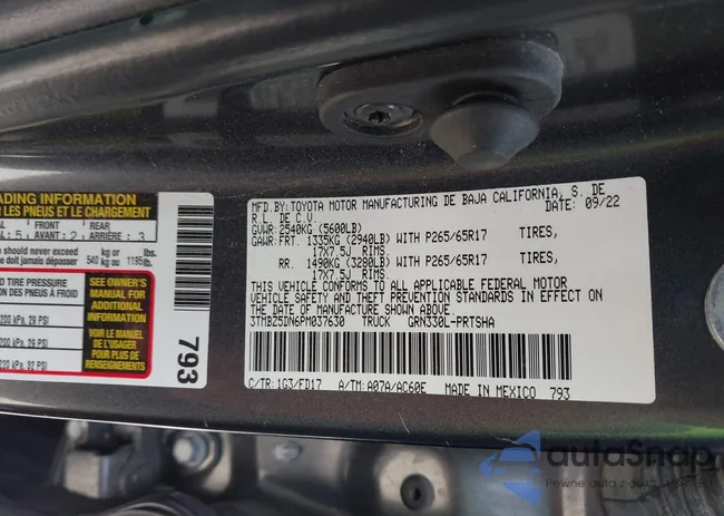 3TMBZ5DN6PM037630: 43362928