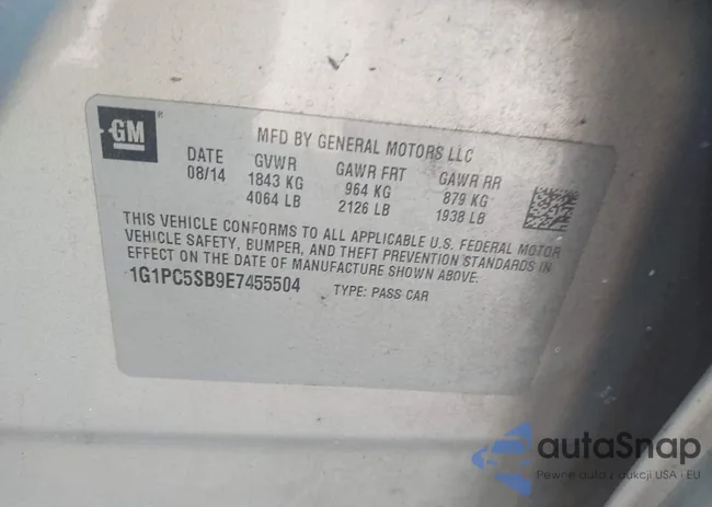 1G1PC5SB9E7455504: 43363243