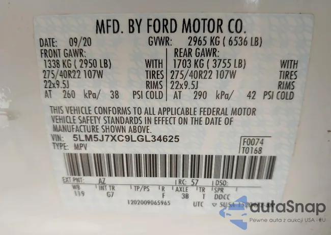 5LM5J7XC9LGL34625: 43362293