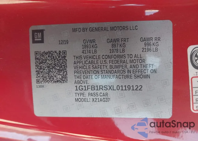 1G1FB1RSXL0119122: 43362579