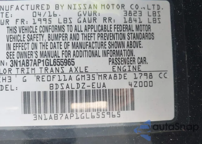 3N1AB7AP1GL655965: 43363687