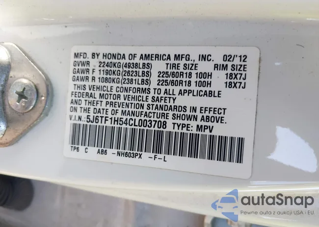 5J6TF1H54CL003708: 43363754