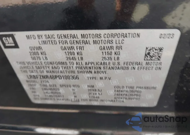 LRBFZNR48PD100366: 43363900