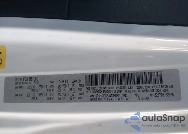 1C4HJXDG0JW138832: 43363952