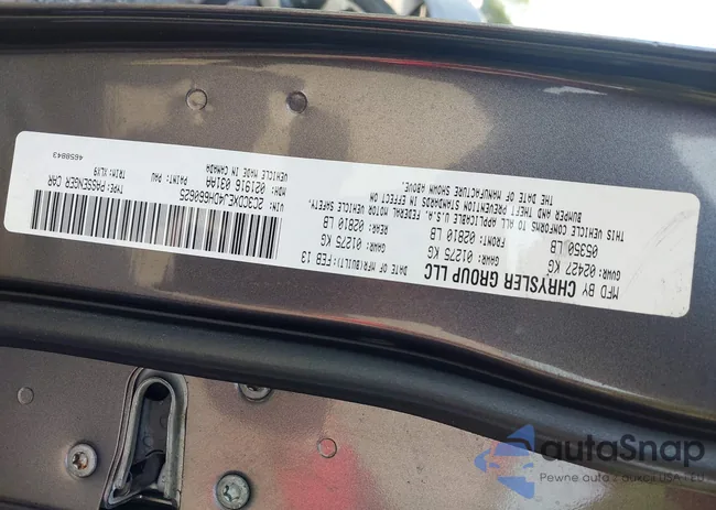 2C3CDXEJ4DH660625: 43363983