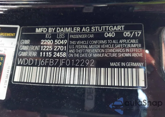 WDD1J6FB7JF012292: 43363323