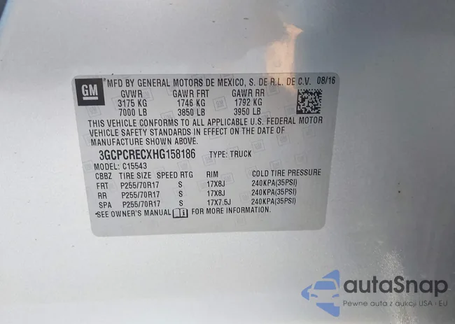 3GCPCRECXHG158186: 43363594