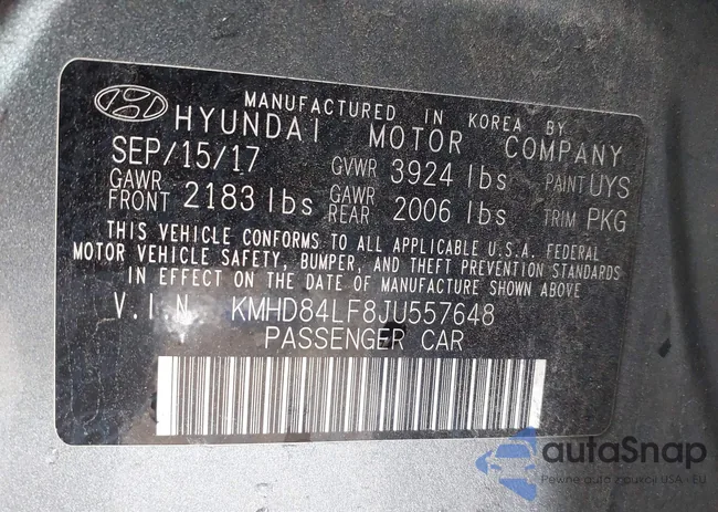 KMHD84LF8JU557648: 43364782