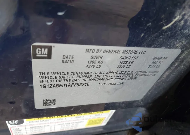 1G1ZA5E01AF282716: 43364455