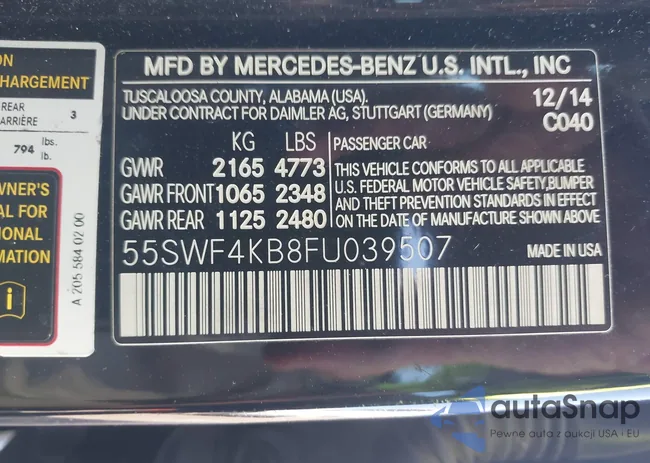 55SWF4KB8FU039507: 43364657