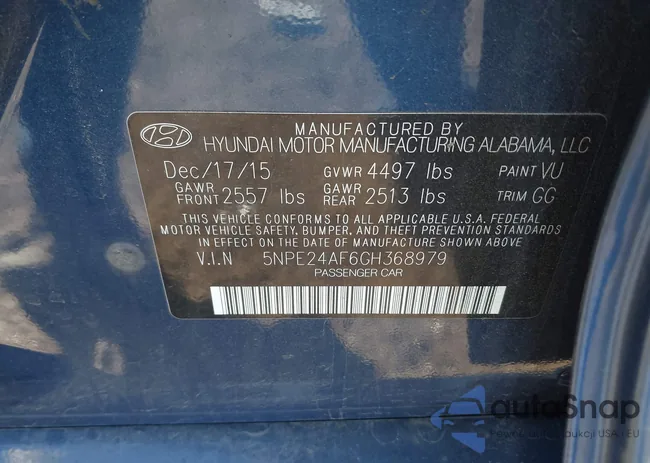 5NPE24AF6GH368979: 43365797