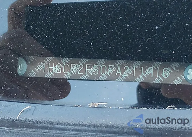 1HGCR2F50FA211916: 43365853