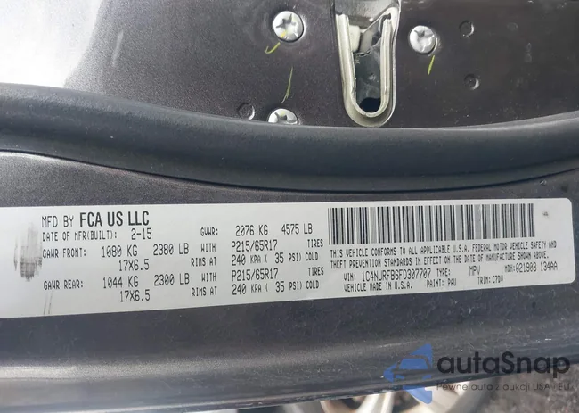 1C4NJRFB6FD307707: 43365960