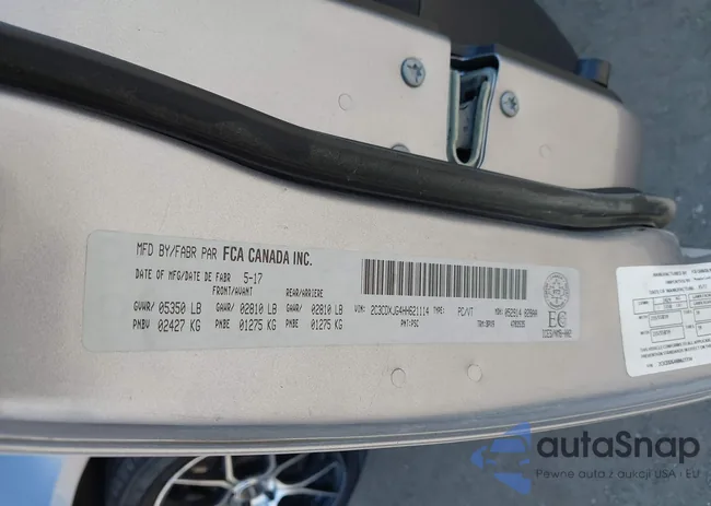 2C3CDXJG4HH621114: 43365985