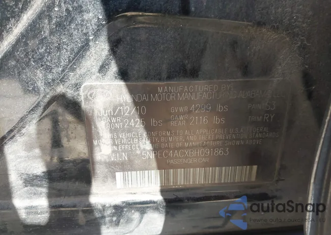 5NPEC4ACXBH091863: 43366013