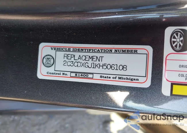 2C3CDXGJ1KH506108: 43365396