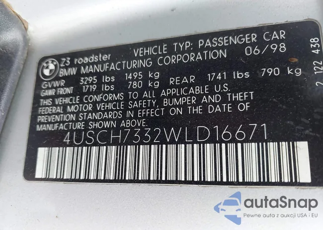 4USCH7332WLD16671: 43366446