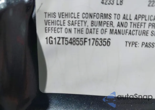 1G1ZT54855F176356: 43367915