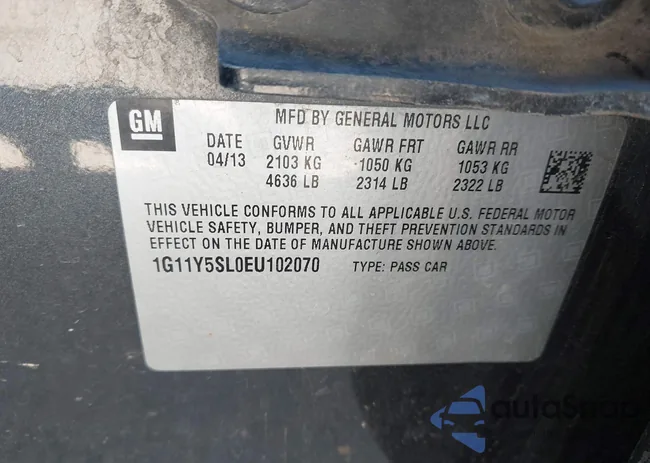 1G11Y5SL0EU102070: 43368088