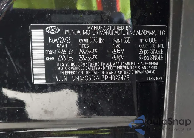 5NMS5DA13PH022478: 43368258