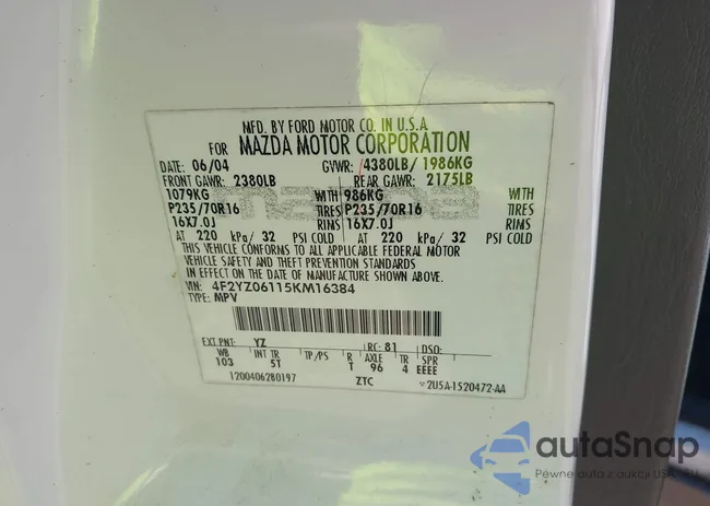 4F2YZ06115KM16384: 43367292