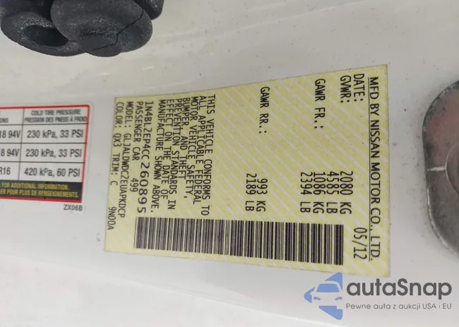 1N4BL2EP4CC260895: 43367385