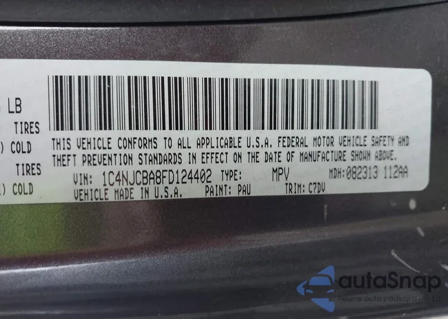 1C4NJCBA8FD124402: 43367498