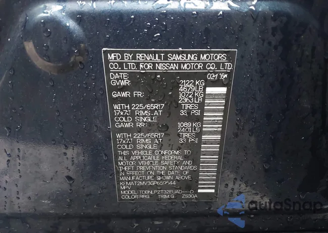 KNMAT2MV3GP659544: 43368758