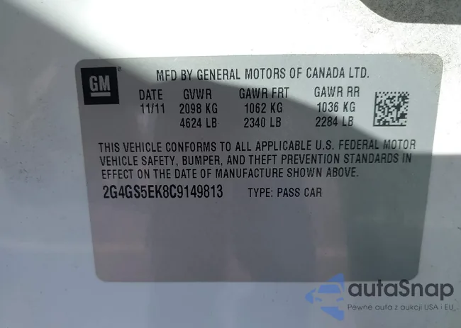 2G4GS5EK8C9149813: 43368796