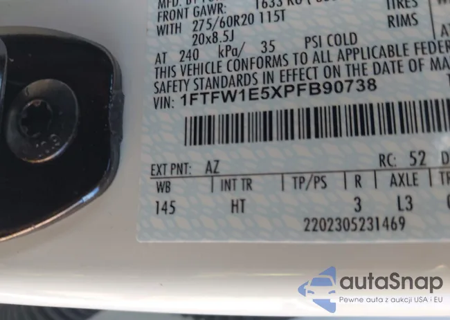 1FTFW1E5XPFB90738: 43369004