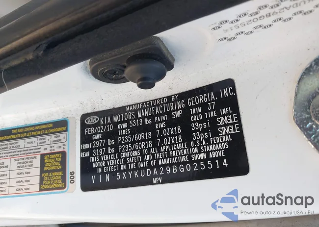 5XYKUDA29BG025514: 43369062