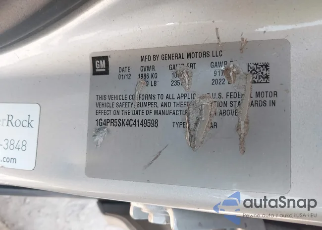 1G4PR5SK4C4149598: 43369088
