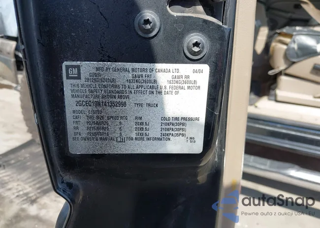 2GCEC19N141352998: 43369191