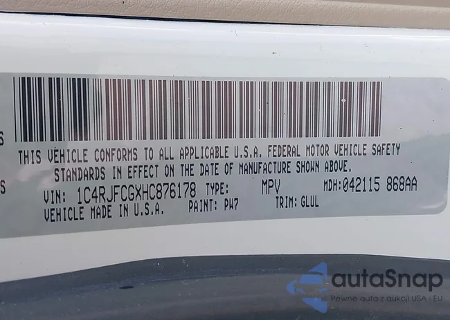 1C4RJFCGXHC876178: 43368499